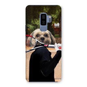 The Tennis Champion: Custom Pet Phone Case - Paw & Glory - Dog Portraits - Pet Portraits