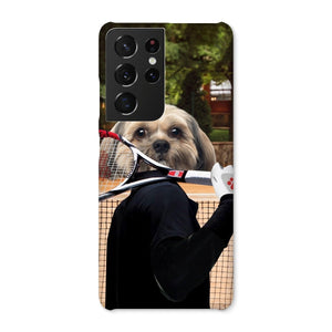 The Tennis Champion: Custom Pet Phone Case - Paw & Glory - Dog Portraits - Pet Portraits