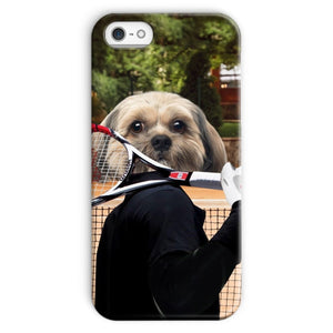 The Tennis Champion: Custom Pet Phone Case - Paw & Glory - Dog Portraits - Pet Portraits