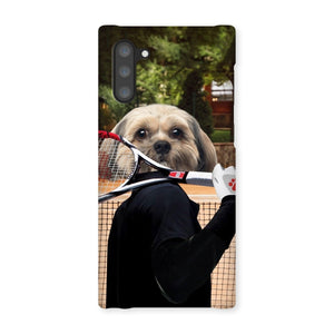 The Tennis Champion: Custom Pet Phone Case - Paw & Glory - Dog Portraits - Pet Portraits