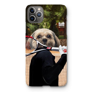 The Tennis Champion: Custom Pet Phone Case - Paw & Glory - Dog Portraits - Pet Portraits