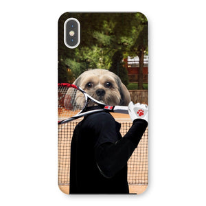 The Tennis Champion: Custom Pet Phone Case - Paw & Glory - Dog Portraits - Pet Portraits