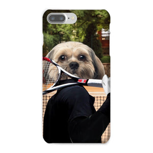 The Tennis Champion: Custom Pet Phone Case - Paw & Glory - Dog Portraits - Pet Portraits