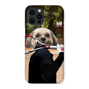 The Tennis Champion: Custom Pet Phone Case - Paw & Glory - Dog Portraits - Pet Portraits