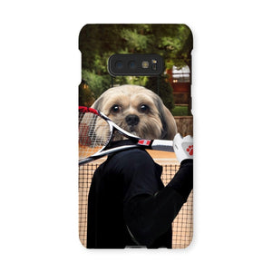 The Tennis Champion: Custom Pet Phone Case - Paw & Glory - Dog Portraits - Pet Portraits