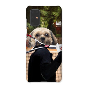 The Tennis Champion: Custom Pet Phone Case - Paw & Glory - Dog Portraits - Pet Portraits