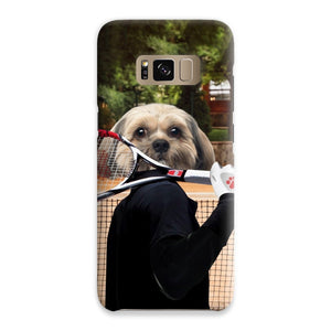 The Tennis Champion: Custom Pet Phone Case - Paw & Glory - Dog Portraits - Pet Portraits