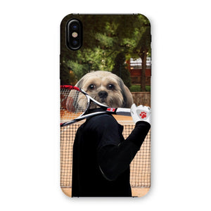 The Tennis Champion: Custom Pet Phone Case - Paw & Glory - Dog Portraits - Pet Portraits