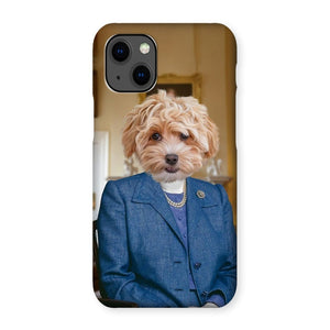 The Thatcher (Margaret Thatcher Inspired): Custom Pet Phone Case - Paw & Glory - Dog Portraits - Pet Portraits