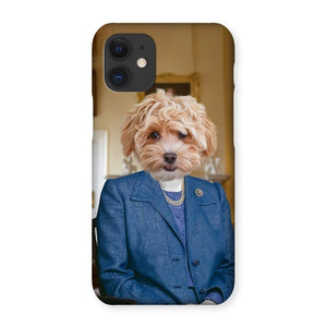 The Thatcher (Margaret Thatcher Inspired): Custom Pet Phone Case - Paw & Glory - Dog Portraits - Pet Portraits