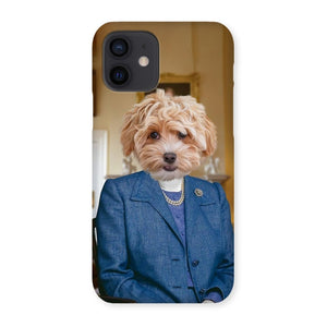 The Thatcher (Margaret Thatcher Inspired): Custom Pet Phone Case - Paw & Glory - Dog Portraits - Pet Portraits