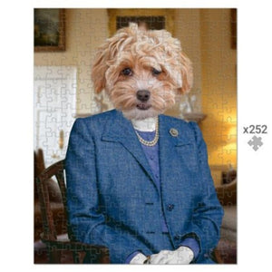 The Thatcher (Margaret Thatcher Inspired): Custom Pet Puzzle - Paw & Glory - Dog Portraits - Pet Portraits