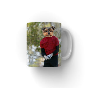 The Tiger: Customer Pet Coffee Mug - Paw & Glory - Dog Portraits - Pet Portraits