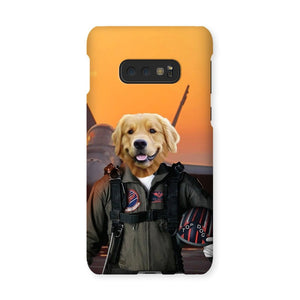 The Top Pilot: Custom Pet Phone Case - Paw & Glory - Dog Portraits - Pet Portraits