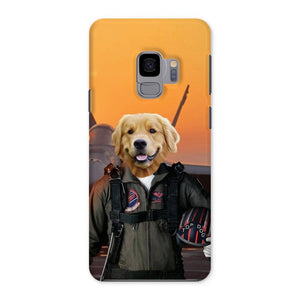 The Top Pilot: Custom Pet Phone Case - Paw & Glory - Dog Portraits - Pet Portraits