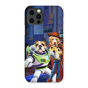 The Toy Besties (Toy Story Inspired): Custom Pet Phone Case - Paw & Glory - Dog Portraits - Pet Portraits