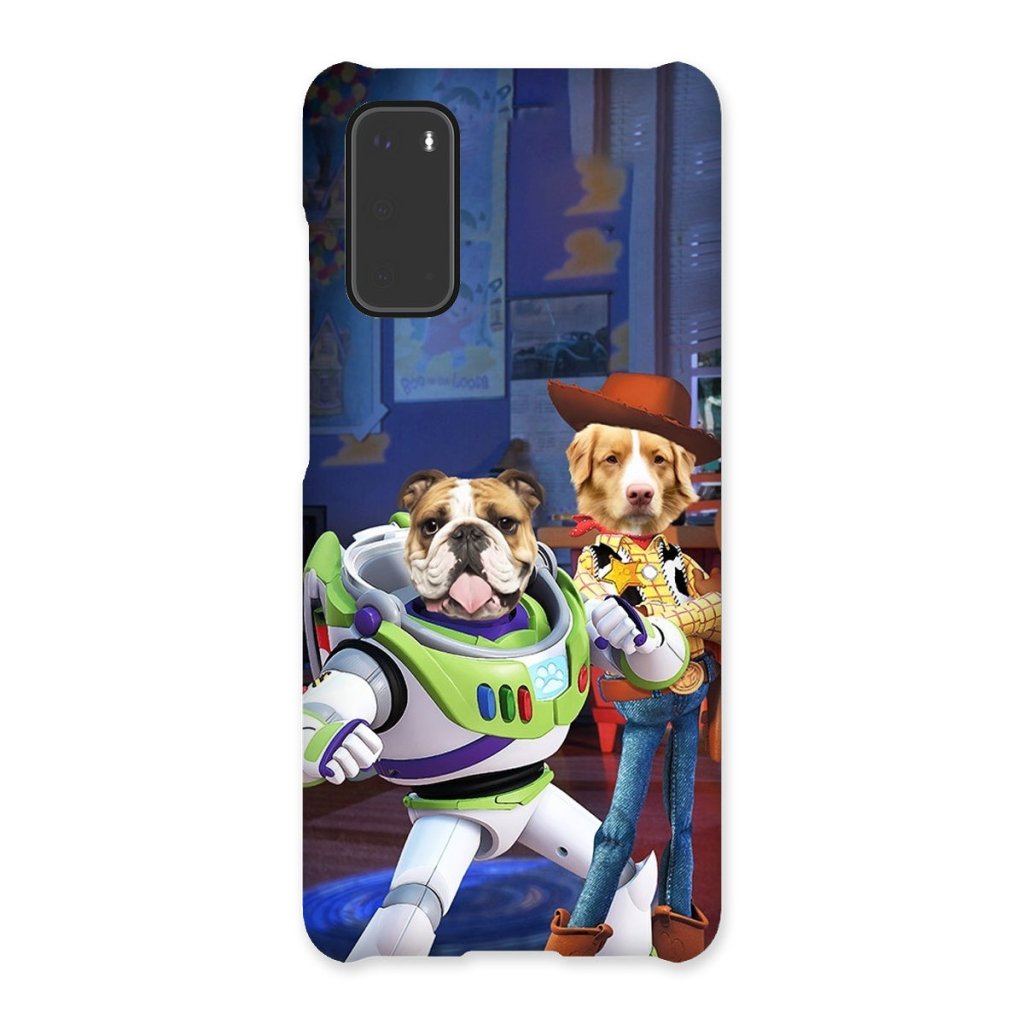 The Toy Besties (Toy Story Inspired): Custom Pet Phone Case - Paw & Glory - Dog Portraits - Pet Portraits