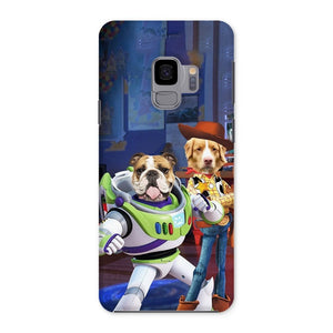 The Toy Besties (Toy Story Inspired): Custom Pet Phone Case - Paw & Glory - Dog Portraits - Pet Portraits