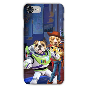 The Toy Besties (Toy Story Inspired): Custom Pet Phone Case - Paw & Glory - Dog Portraits - Pet Portraits