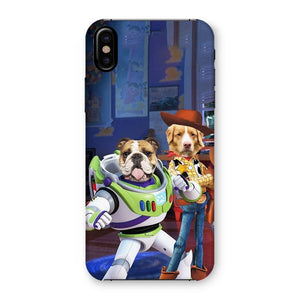 The Toy Besties (Toy Story Inspired): Custom Pet Phone Case - Paw & Glory - Dog Portraits - Pet Portraits