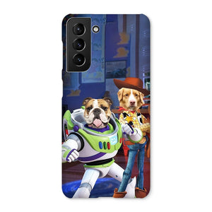 The Toy Besties (Toy Story Inspired): Custom Pet Phone Case - Paw & Glory - Dog Portraits - Pet Portraits