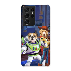 The Toy Besties (Toy Story Inspired): Custom Pet Phone Case - Paw & Glory - Dog Portraits - Pet Portraits