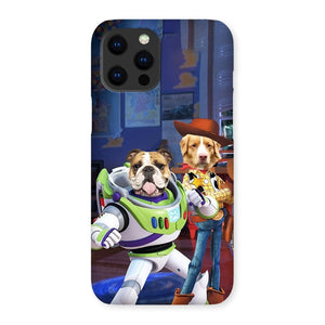 The Toy Besties (Toy Story Inspired): Custom Pet Phone Case - Paw & Glory - Dog Portraits - Pet Portraits