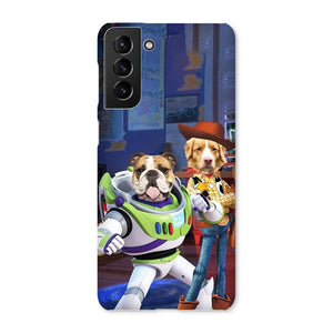 The Toy Besties (Toy Story Inspired): Custom Pet Phone Case - Paw & Glory - Dog Portraits - Pet Portraits