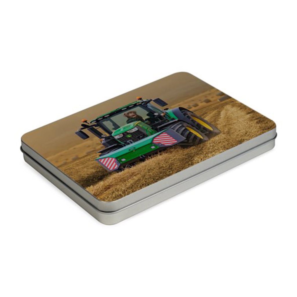 The Tractor: Custom Pet Puzzle - Paw & Glory - Dog Portraits - Pet Portraits