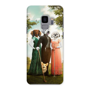 The Trio (Bridgerton Inspired): Custom Pet Phone Case - Paw & Glory - Dog Portraits - Pet Portraits