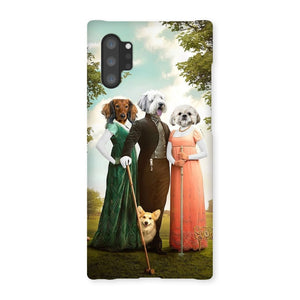 The Trio (Bridgerton Inspired): Custom Pet Phone Case - Paw & Glory - Dog Portraits - Pet Portraits