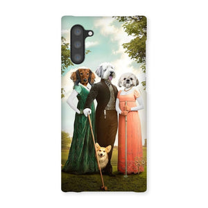 The Trio (Bridgerton Inspired): Custom Pet Phone Case - Paw & Glory - Dog Portraits - Pet Portraits