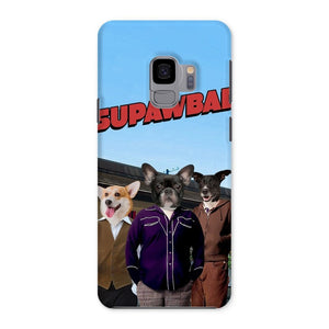 The Trio (Superbad Inspired): Custom Pet Phone Case - Paw & Glory - Dog Portraits - Pet Portraits