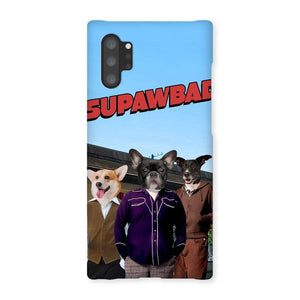 The Trio (Superbad Inspired): Custom Pet Phone Case - Paw & Glory - Dog Portraits - Pet Portraits