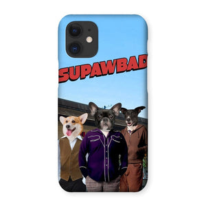 The Trio (Superbad Inspired): Custom Pet Phone Case - Paw & Glory - Dog Portraits - Pet Portraits