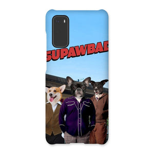 The Trio (Superbad Inspired): Custom Pet Phone Case - Paw & Glory - Dog Portraits - Pet Portraits