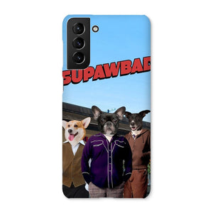 The Trio (Superbad Inspired): Custom Pet Phone Case - Paw & Glory - Dog Portraits - Pet Portraits