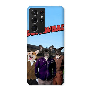 The Trio (Superbad Inspired): Custom Pet Phone Case - Paw & Glory - Dog Portraits - Pet Portraits