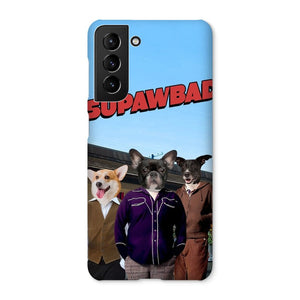 The Trio (Superbad Inspired): Custom Pet Phone Case - Paw & Glory - Dog Portraits - Pet Portraits