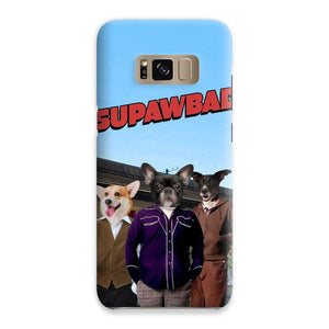 The Trio (Superbad Inspired): Custom Pet Phone Case - Paw & Glory - Dog Portraits - Pet Portraits