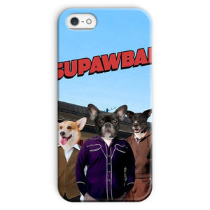 The Trio (Superbad Inspired): Custom Pet Phone Case - Paw & Glory - Dog Portraits - Pet Portraits