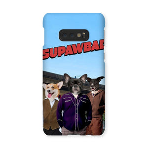 The Trio (Superbad Inspired): Custom Pet Phone Case - Paw & Glory - Dog Portraits - Pet Portraits