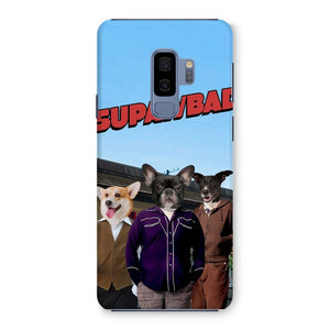 The Trio (Superbad Inspired): Custom Pet Phone Case - Paw & Glory - Dog Portraits - Pet Portraits