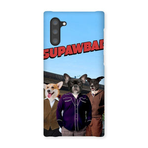 The Trio (Superbad Inspired): Custom Pet Phone Case - Paw & Glory - Dog Portraits - Pet Portraits