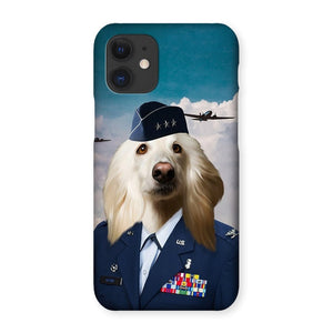 The US Female Airforce Officer: Custom Pet Phone Case - Paw & Glory - Dog Portraits - Pet Portraits