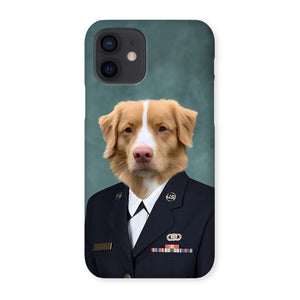 The US Female Navy Officer: Custom Pet Phone Case - Paw & Glory - Dog Portraits - Pet Portraits