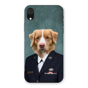 The US Female Navy Officer: Custom Pet Phone Case - Paw & Glory - Dog Portraits - Pet Portraits