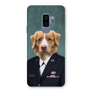 The US Female Navy Officer: Custom Pet Phone Case - Paw & Glory - Dog Portraits - Pet Portraits