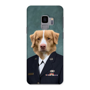 The US Female Navy Officer: Custom Pet Phone Case - Paw & Glory - Dog Portraits - Pet Portraits