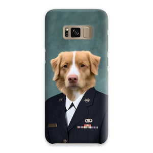 The US Female Navy Officer: Custom Pet Phone Case - Paw & Glory - Dog Portraits - Pet Portraits